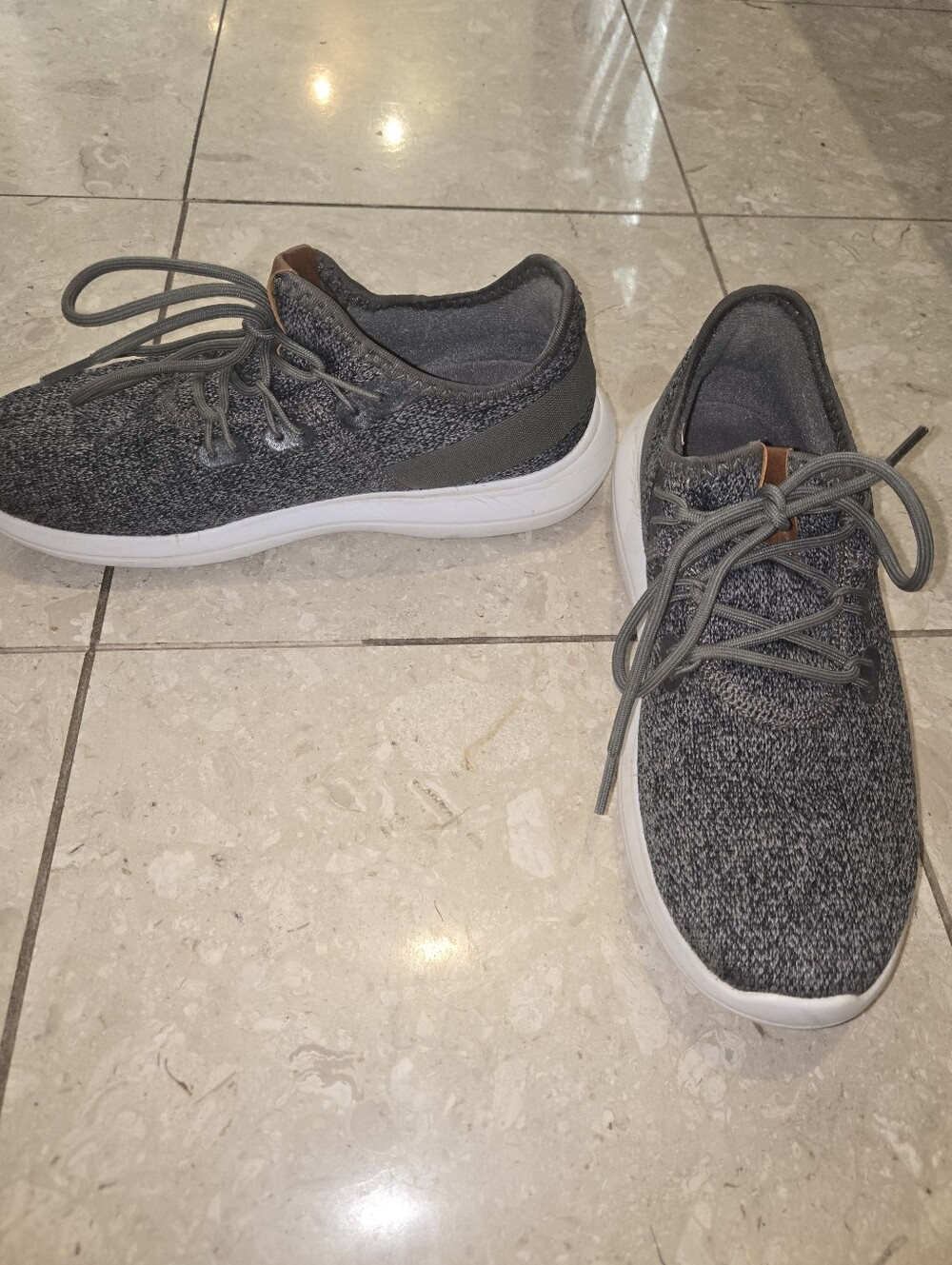 Women's FootJoy Gray Knit Golf Shoes 6.5